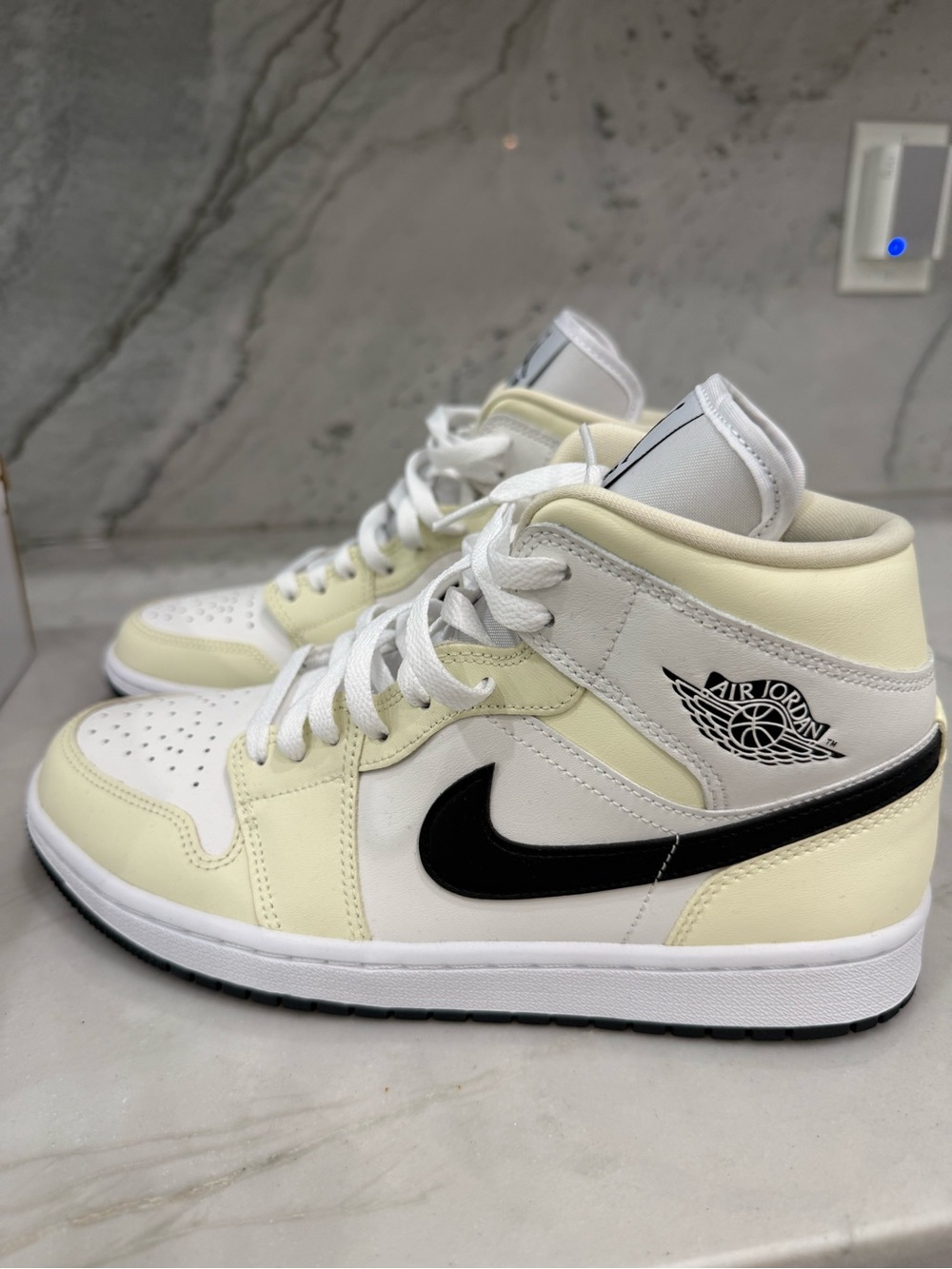 NWB Air Jordan 1 Mid Coconut Milk